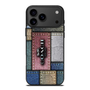 COACH NEW YORK LOGO JEANS  iPhone 17 Pro Max Case Cover