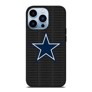 DALLAS COWBOYS FOOTBALL TEXT iPhone 13 Pro Max Case Cover