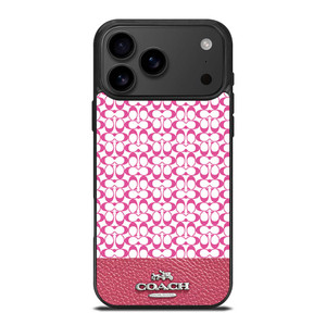 COACH NEW YORK PINK iPhone 17 Pro Max Case Cover