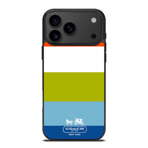 COACH NEW YORK STRIPE iPhone 17 Pro Max Case Cover