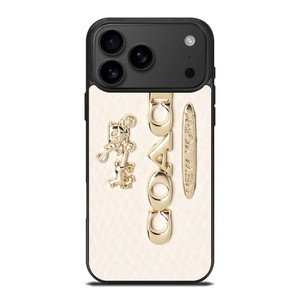 COACH PINK PATTERN MATE iPhone 17 Pro Max Case Cover