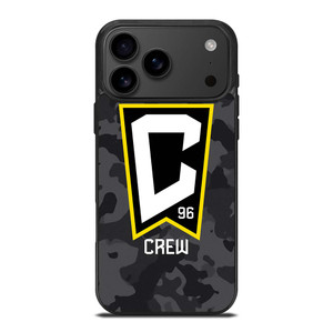 COLUMBUS CREW MLS BLACK CAMO iPhone 17 Pro Max Case Cover