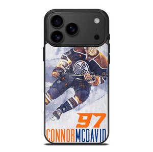 CONNOR MCDAVID EDMONTON OILERS 2 iPhone 17 Pro Max Case Cover