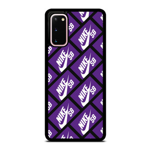 NIKE SB SKATEBOARD BOX PATTERN PURPLE Samsung Galaxy S20 Case Cover