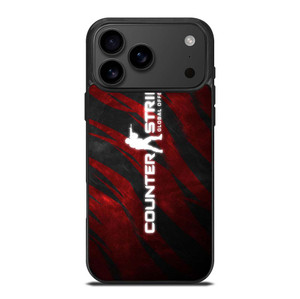 COUNTER STRIKE CSGO LOGO RED iPhone 17 Pro Max Case Cover