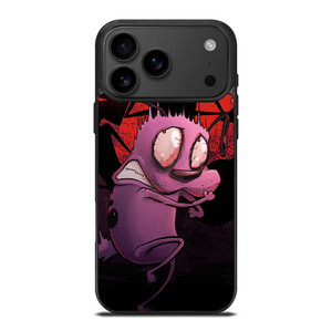 COURAGE THE COWARDLY DOG CARTOON iPhone 17 Pro Max Case Cover