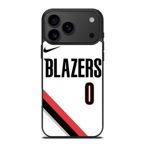 DAMIAN LILLARD PORTLAND TRAIL BLAZERS WHITE iPhone 17 Pro Max Case Cover