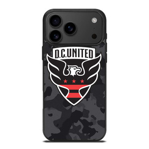 DC UNITED MLS BLACK CAMO iPhone 17 Pro Max Case Cover