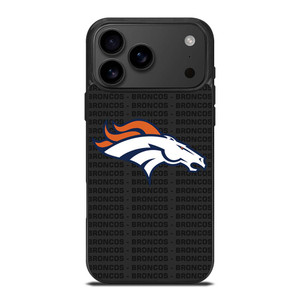 DENVER BRONCOS FOOTBALL TEXT iPhone 17 Pro Max Case Cover