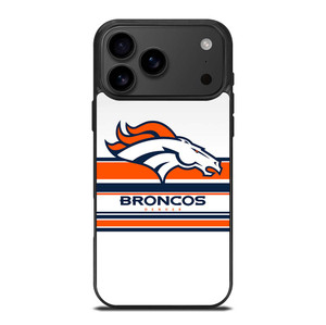 DENVER BRONCOS STRIPE LOGO iPhone 17 Pro Max Case Cover