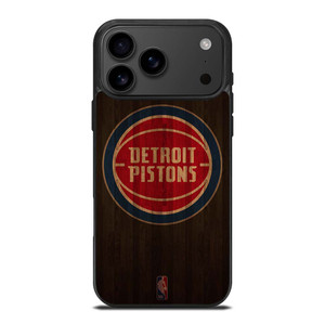 DETROIT PISTONS BASKETBALL COURT NBA iPhone 17 Pro Max Case Cover