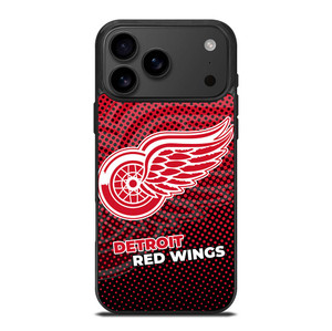 DETROIT RED WINGS HALFTONE EFFECT iPhone 17 Pro Max Case Cover