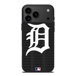 DETROIT TIGERS BASEBALL BLACK iPhone 17 Pro Max Case Cover