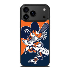 DETROIT TIGERS MASCOT MLB LOGO iPhone 17 Pro Max Case Cover