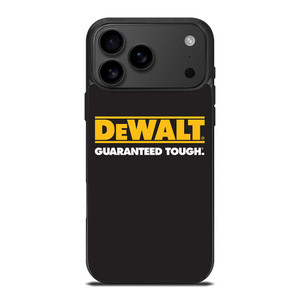 DEWAL LOGO GUARANTEED TOUGH iPhone 17 Pro Max Case Cover
