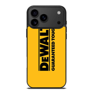 DEWALT TOOL LOGO GUARANTEED TOUGH iPhone 17 Pro Max Case Cover