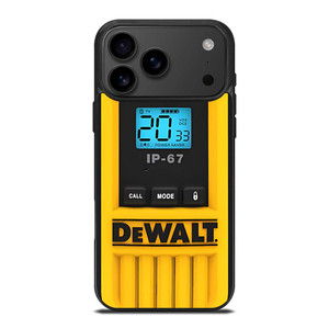 DEWALT TOOL LOGO HEAVY DUTY WALKIE TALKIE iPhone 17 Pro Max Case Cover