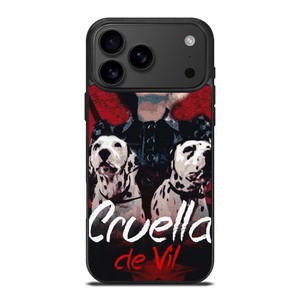 DISNEY CRUELLA DE VIL DALMATIAN iPhone 17 Pro Max Case Cover