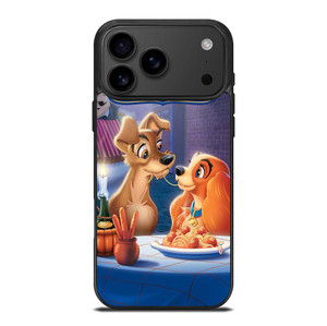 DISNEY LADY AND THE TRAMP CARTOON iPhone 17 Pro Max Case Cover