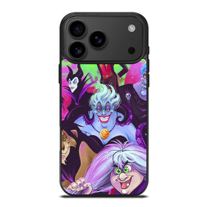 DISNEY VILLAINS URSULA AND FRIENDS iPhone 17 Pro Max Case Cover