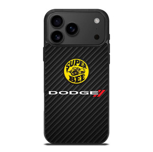 DODGE CHARGER SUPER BEE CARBON iPhone 17 Pro Max Case Cover