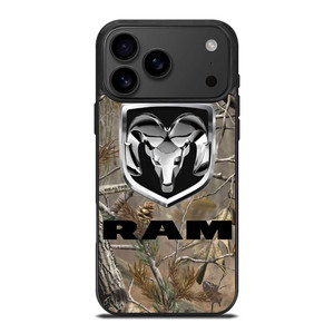DODGE RAM TRUCK LOGO CAMO iPhone 17 Pro Max Case Cover
