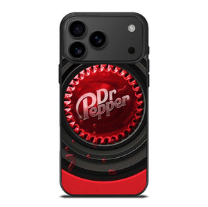 DR PEPPER SODA RED BLACK iPhone 17 Pro Max Case Cover