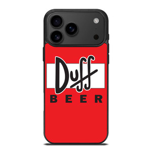 DUFF BEER THE SIMPSONS CARTOON 2 iPhone 17 Pro Max Case Cover
