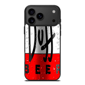 DUFF BEER THE SIMPSONS CARTOON 3 iPhone 17 Pro Max Case Cover