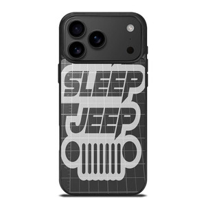 EAT SLEEP JEEP LOGO iPhone 17 Pro Max Case Cover