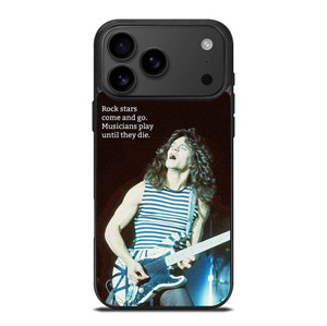 EDDIE VAN HALEN QUOTES 2 iPhone 17 Pro Max Case Cover