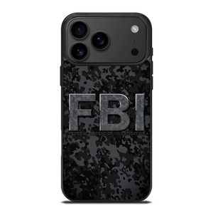 FBI LOGO CAMO iPhone 17 Pro Max Case Cover