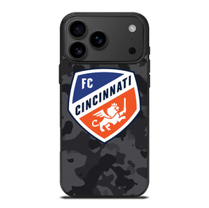 FC CINCINNATI MLS BLACK CAMO iPhone 17 Pro Max Case Cover