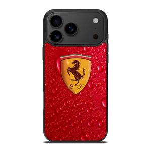 FERRARI DROP WATER RED iPhone 17 Pro Max Case Cover