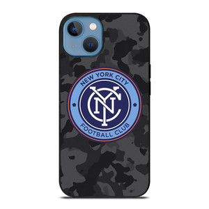 NEW YORK CITY FC MLS BLACK CAMO iPhone 13 Case Cover NEW YORK CITY FC MLS BLACK CAMO iPhone 13 Case Cover