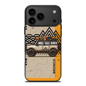 FORD BRONCO ADVENTURES CAR iPhone 17 Pro Max Case Cover