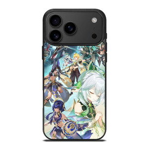 GENSHIN IMPACT MOBILE GAME CHARACTERS iPhone 17 Pro Max Case Cover
