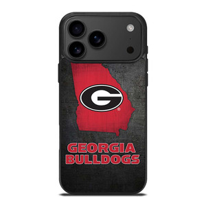 GEORGIA BULLDOGS SYMBOL METAL iPhone 17 Pro Max Case Cover