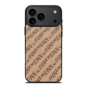 GIVENCHY PARIS LOGO PATTERN 2 iPhone 17 Pro Max Case Cover