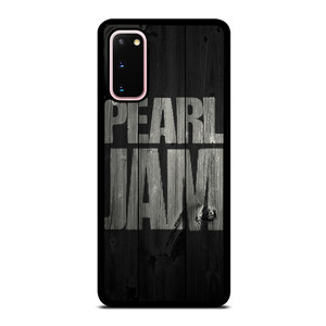 PEARL JAM ROCK BAND WOODEN LOGO Samsung Galaxy S20 Case Cover