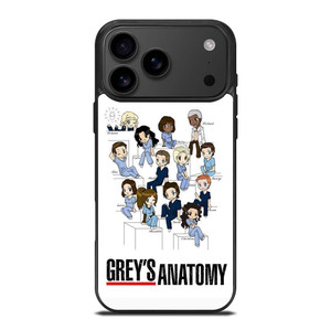 GREY'S ANATOMY ALL CARTOON iPhone 17 Pro Max Case Cover