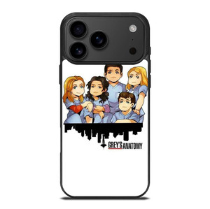 GREY'S ANATOMY CARTOON iPhone 17 Pro Max Case Cover