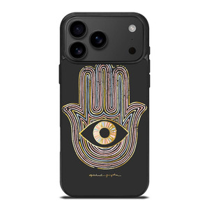 HAMSA EVIL EYE HAND OF FATIMA LOGO iPhone 17 Pro Max Case Cover