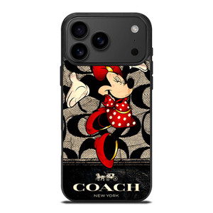 HAPPY COACH MINNIY MOUSE iPhone 17 Pro Max Case Cover