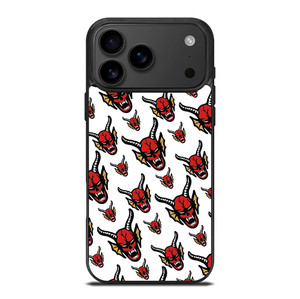 HELLFIRE CLUB STRANGER THINGS PATTERN iPhone 17 Pro Max Case Cover
