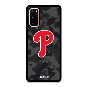 PHILADELPHIA PHILLIES BASEBALL BLACK CAMO Samsung Galaxy S20 Case Cover