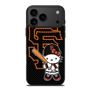 HELLO KITTY SAN FRANCISCO GIANTS MLB iPhone 17 Pro Max Case Cover
