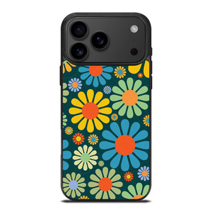 HIPPIE FLOWER PATTERN iPhone 17 Pro Max Case Cover