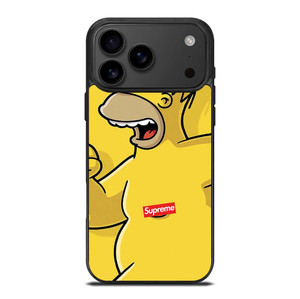 HOMER SIMPSONS CENSORED SUPREME iPhone 17 Pro Max Case Cover