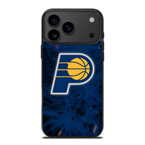 INDIANA PACERS BASKETBALL NBA FIRE iPhone 17 Pro Max Case Cover